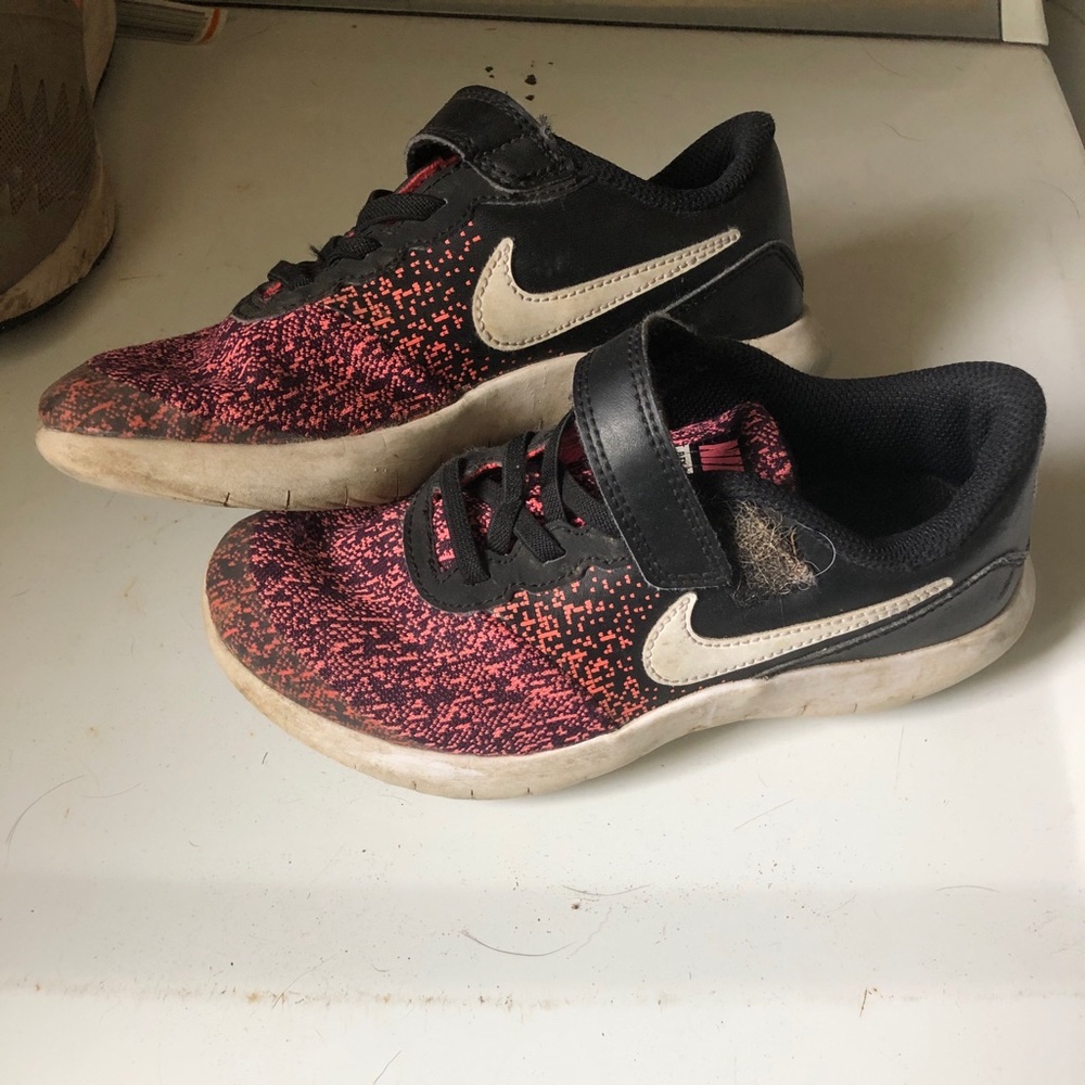 Girls Nike Flex play shoes. Size 2